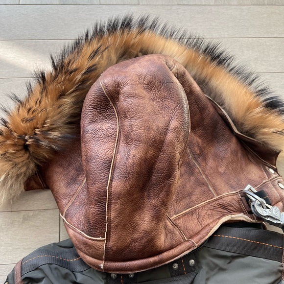 Parajumpers leather shearling jacket - Picture 8 of 8